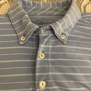 Peter Millar 100% Pima Cotton Mens Polo.  Size Small